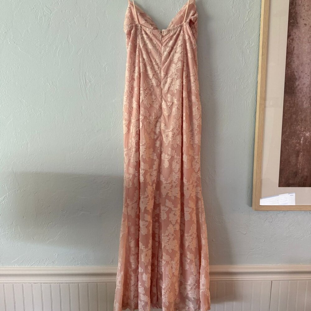 Hello Molly Pink Floral Maxi Dress-8 - Picture 3 of 15